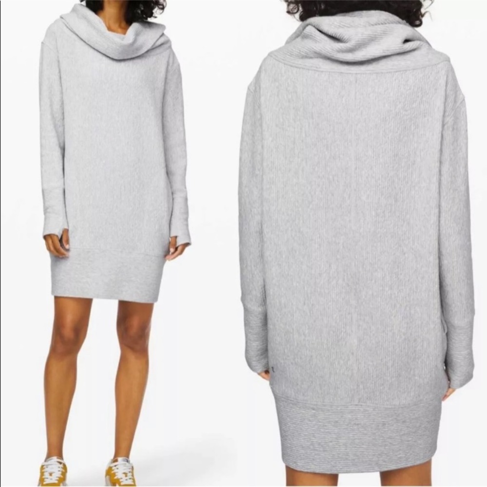 Lululemon Along the Way cowl dress